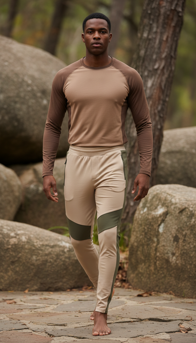 Training Jogger in Sandbeige